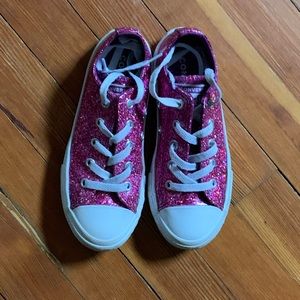 Converse Pink Glitter